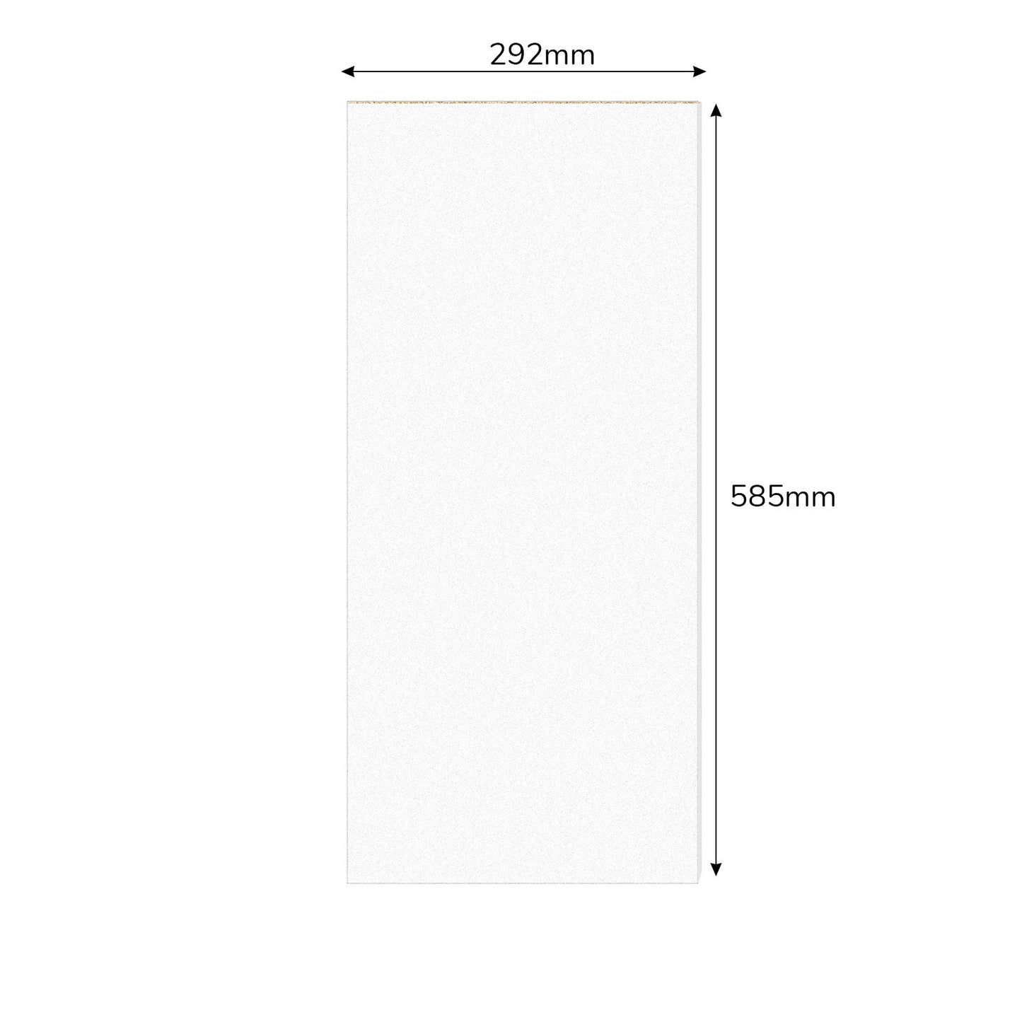 29-Piece Melamine Particle Board Set – Double-Sided Laminate for Furniture & DIY White