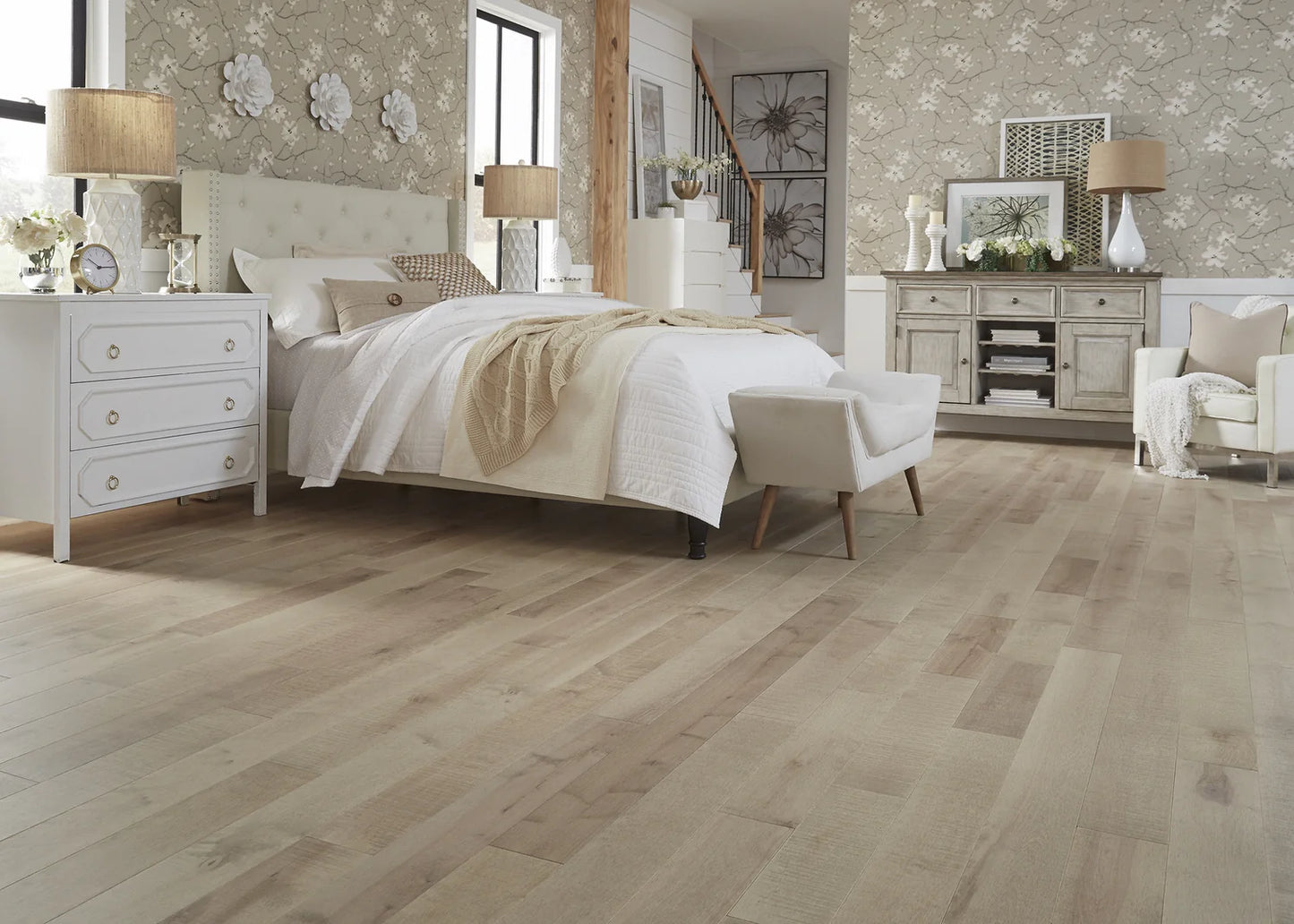 Distressed Solid Hardwood