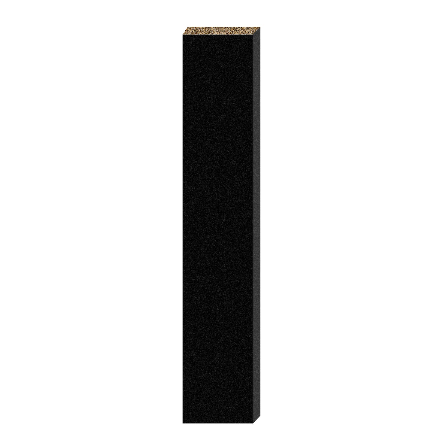 24.69" x 3.74" x 0.59" Melamine Faced Particle Board