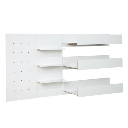 14-Piece Melamine Particle Board Set – Double-Sided Laminate