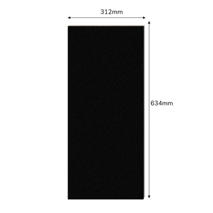 29-Piece Melamine Particle Board Set – Double-Sided Laminate for Furniture & DIY Black